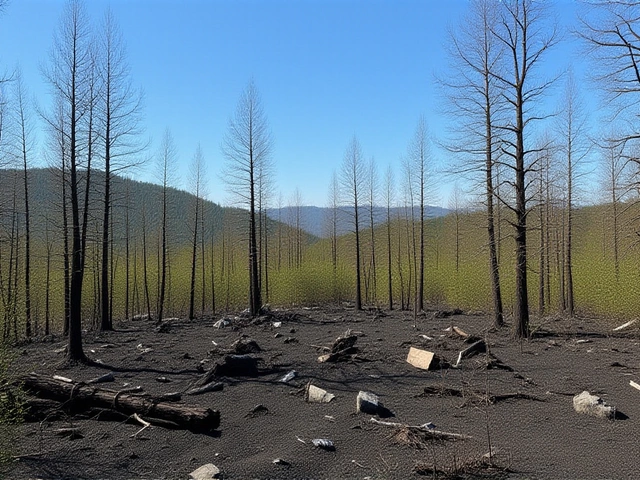 Sabotage Suspected in Chamundi Hills Fire: 50 Acres Burned, FIR Filed